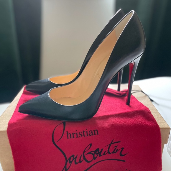 Christian Louboutin | Pigalle Follies 100 Kid | Black | 38 - Picture 1 of 12